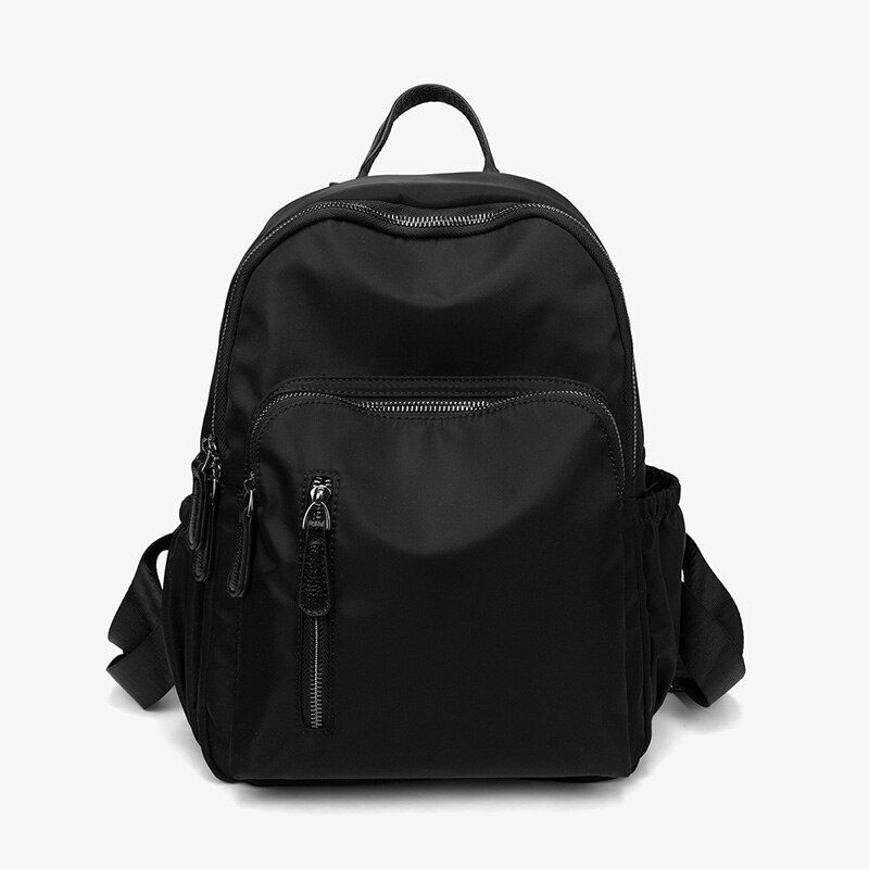 Backpack Fashion Bag Pack Waterproof Travel Bag Oxford Cloth Rucksack Gray/Black