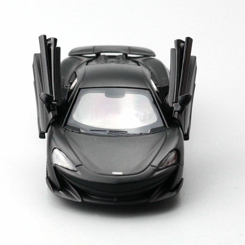 1/36 Scale McLaren 600LT Model Car Diecast Toy Vehicle for Boys Kids Gifts Black