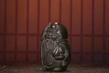 Yixing Zisha Handmade Boutique Tea Pet in China (紫砂寿星)