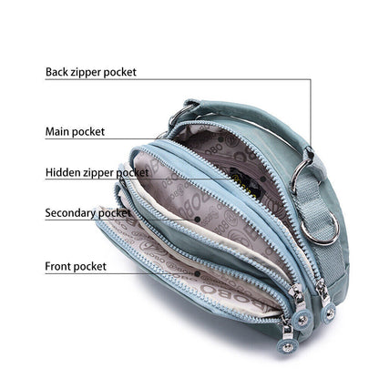BOBO Fashion Square Bag Women's High-Quality Shoulder Messenger Luxury Handbag