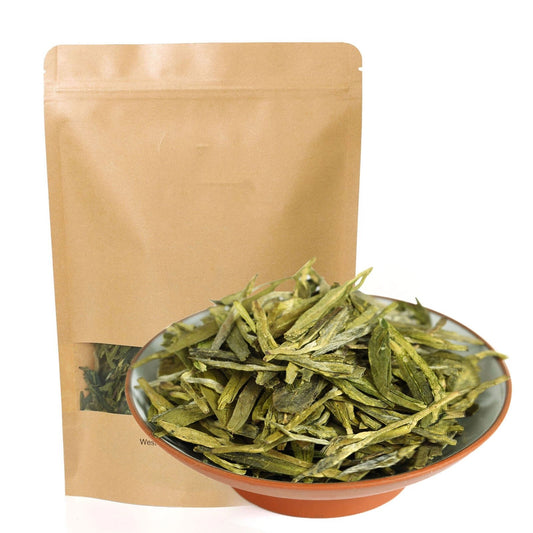 250g Xihu Longjing Dragon Well Long jing Green Tea Chinese Spring Loose Leaf