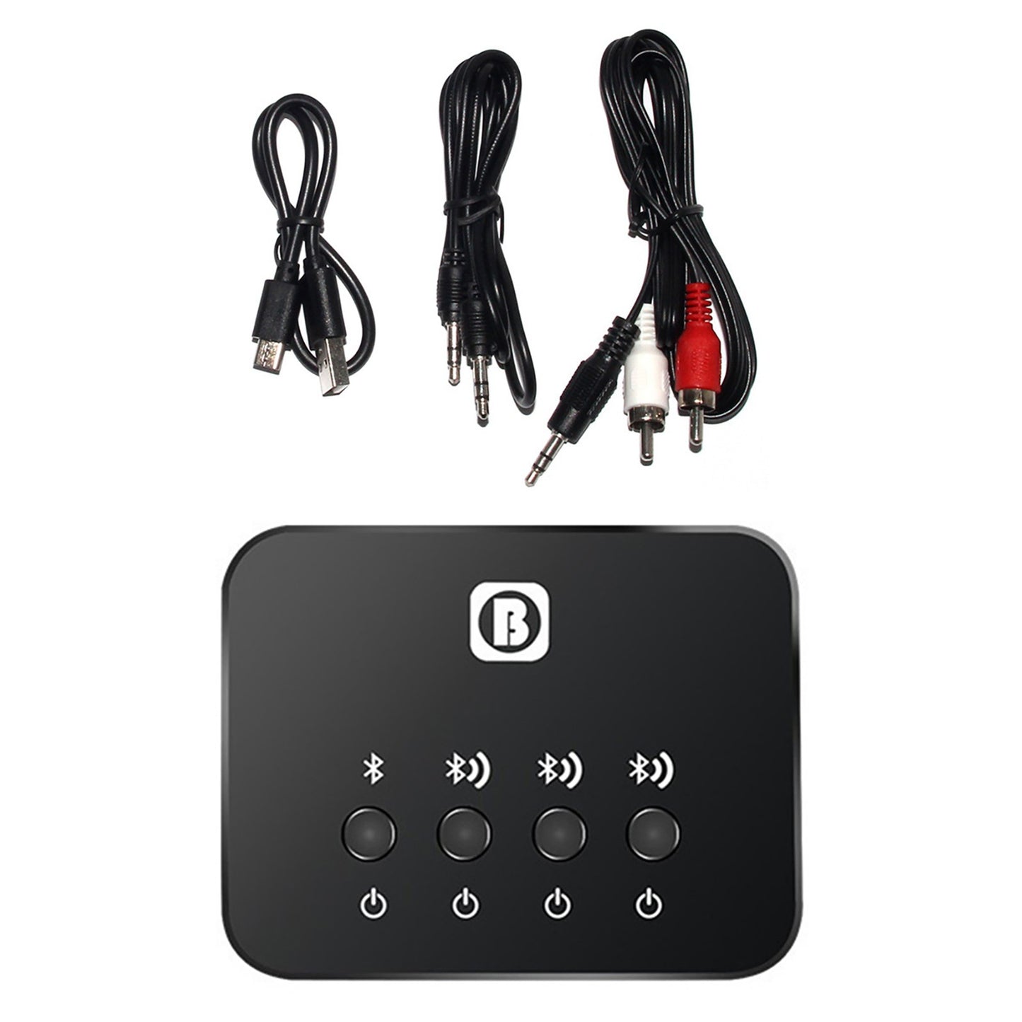 1 To 3 Bluetooth 4.0 Stereo Launcher Splitter Audio Adapter Music Transmitter