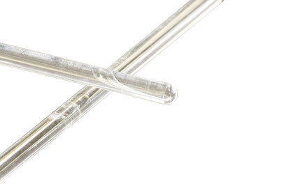 3 Pack Glass Stirring Rod - 10" Long, 0.25" Diameter