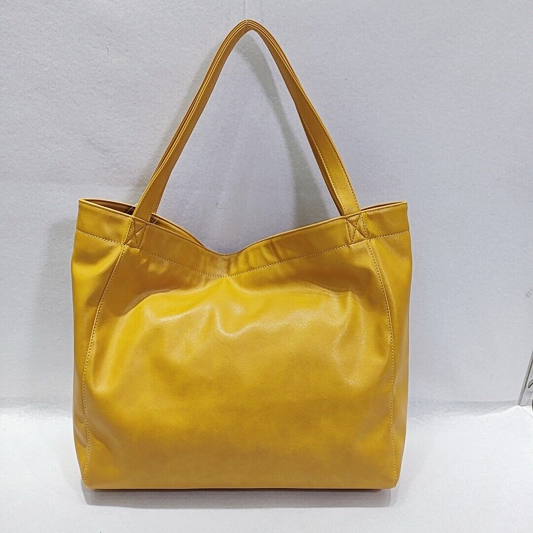 Soft Leather Women's Tote Bag, Large Capacity Handbag Shoulder Bags