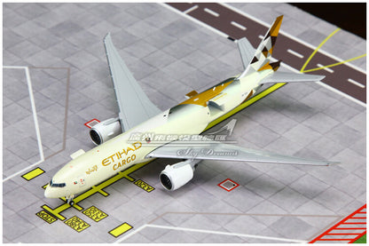1:400 GeminiJets ETIHAD CARGO B777-200LRF Airplane Diecast Plane Aircraft Model