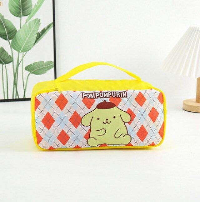 Cartoon Portable Women's Underwear Storage Bag Travel Cosmetics Storage