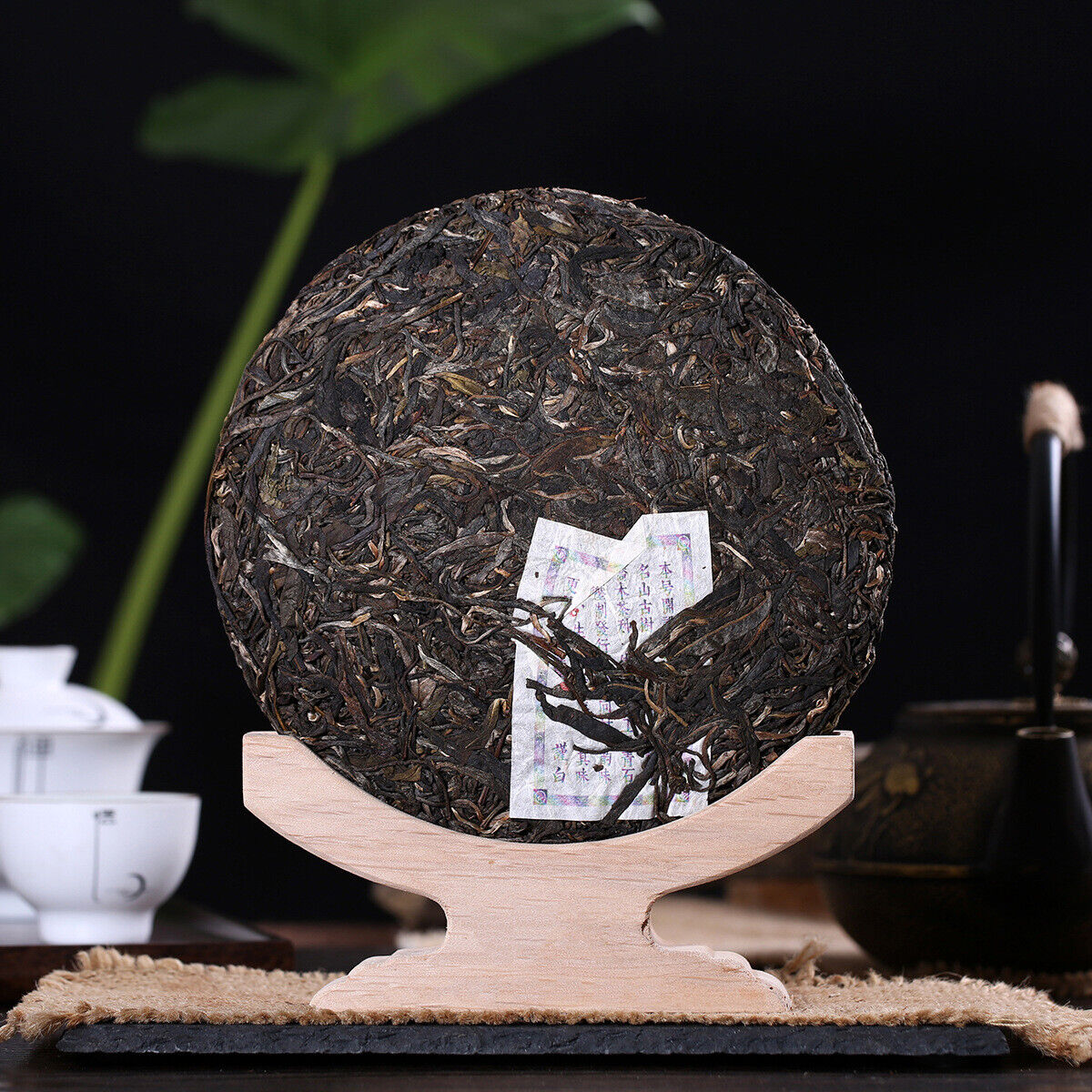Yunnan Pu-erh Tea Cake Seven Seed Cake Raw Tea Spring Rhythm 357g Spring Tea