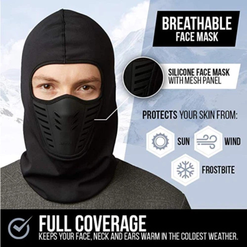 Winter Balaclava Full Face Mask Thick Fleece Thermal Windproof Ski Mask for Men