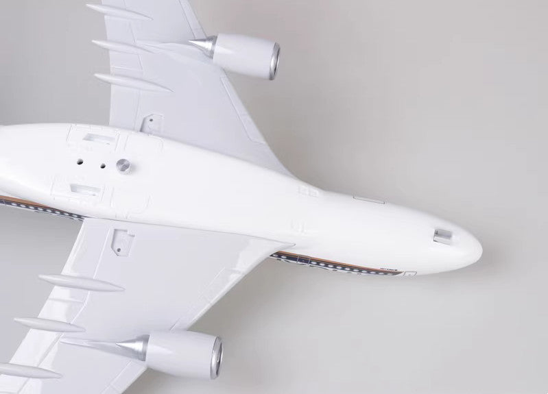 1:160 46CM SINGAPORE AIRLINES AIRBUS A380 Airplane Landing Gears Resin Model