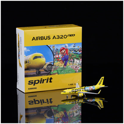 1:400 Phoenix Spirit AIRBUS A320neo Passenger Airplane Diecast Aircraft Model
