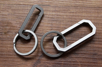Titanium Alloy Backpack Hanging Buckle Key Chain Hook Buckle Carabiner Keychain