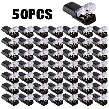 2 Pin Waterproof Electrical Connector Car Automotive Wire Plug Terminal LOT
