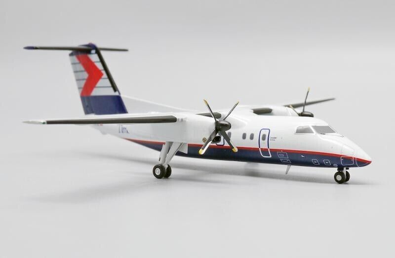 1:200 JC Wings Time Air BOMBARDIER Dash8-Q100 Passenger Airplane Diecast Model