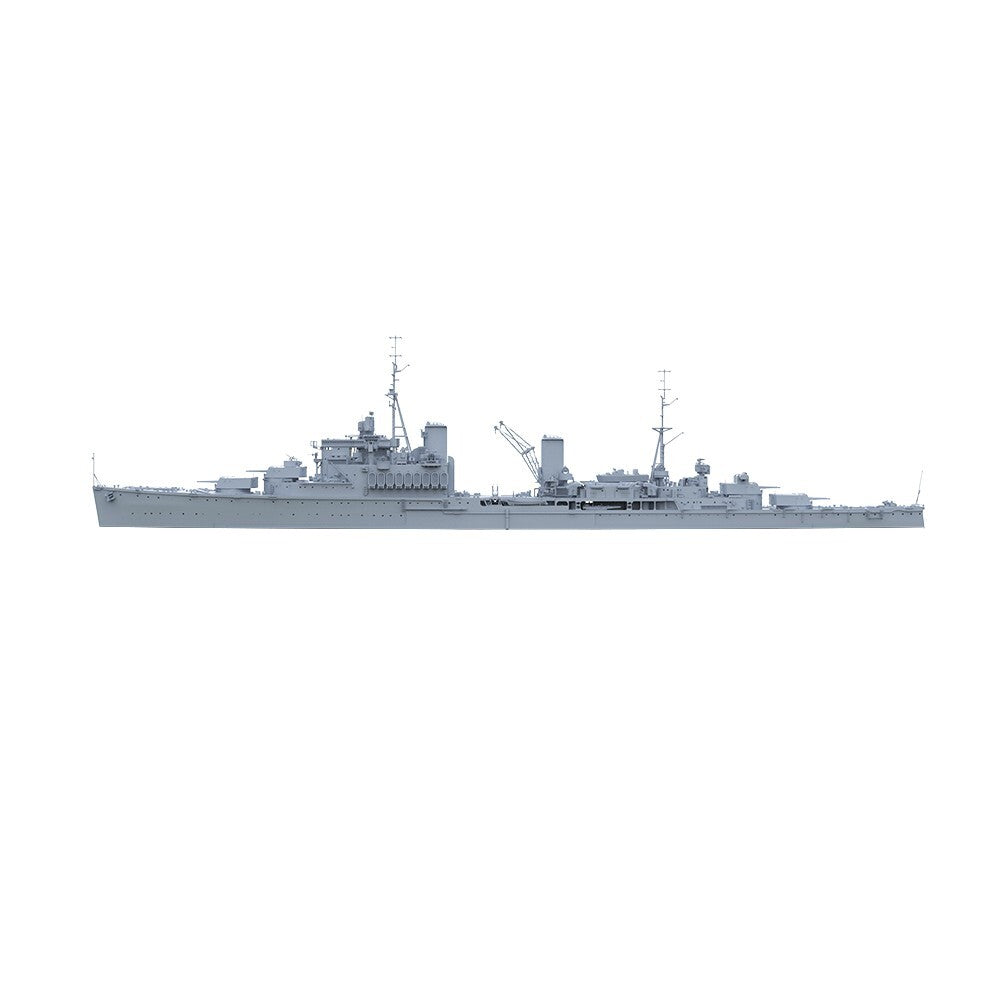 SSMODEL SSC1200575 1/1200 Military Model Parts British Navy Fiji Cruiser