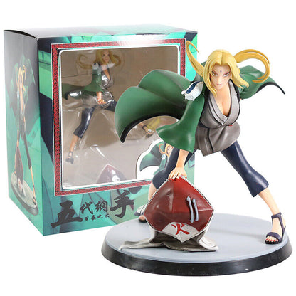 Anime Naruto Figure The Fifth Hokage Tsunade PVC Action Figure Sttaue Model Toy