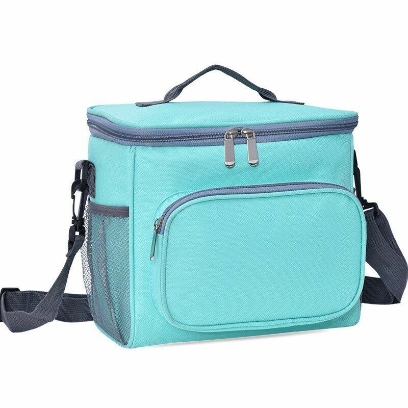 Portable Picnic Bag Thermal Lunch Box Handbag Waterproof School Food Storage Bag