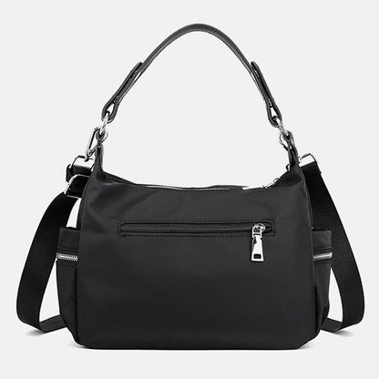 Small Nylon Shoulder Bag Messenger Crossbody Bags Lady Handbag Zipper Shell 1 PC