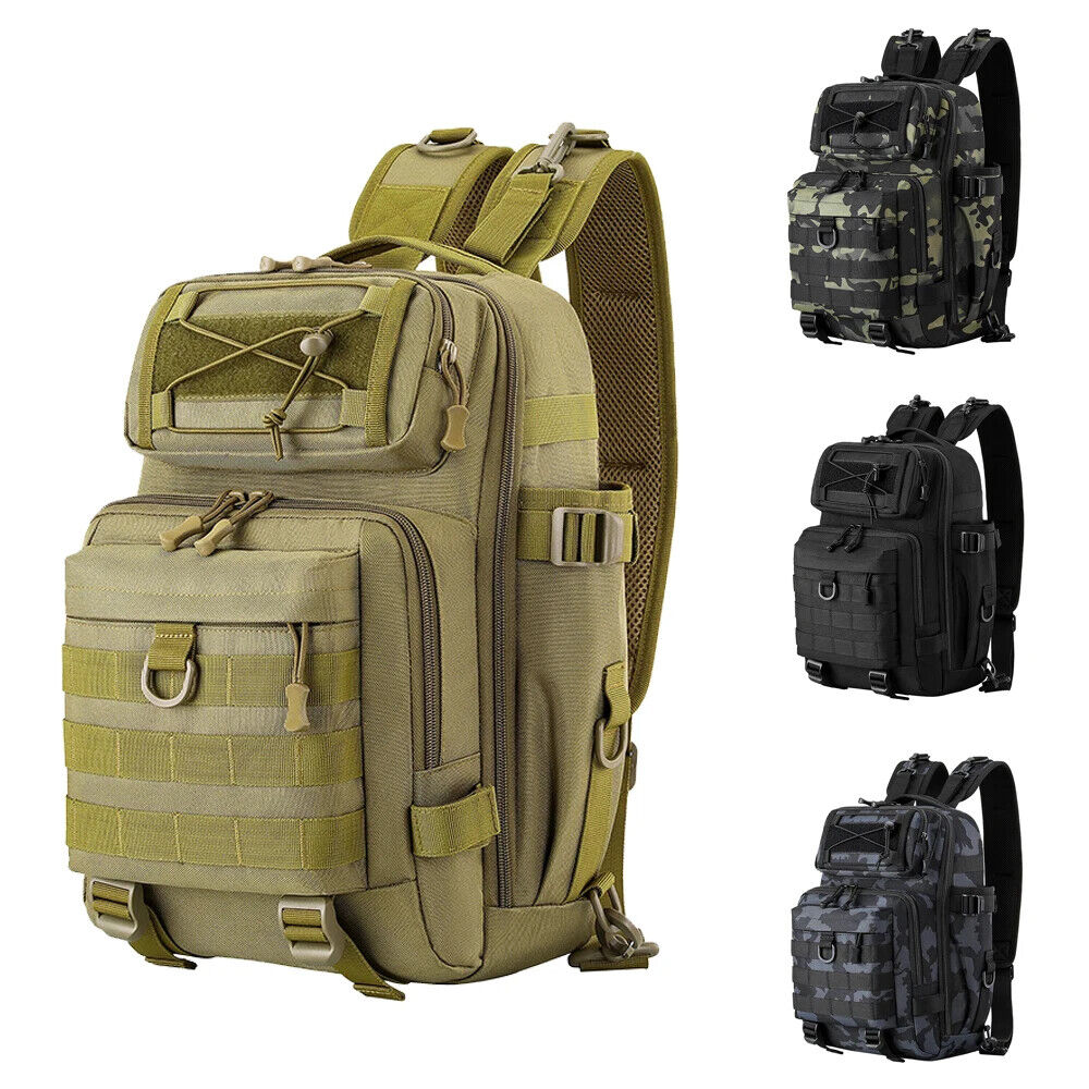Backpacks Bag Pack Bag Army Outdoor Hiking Camping Hunting Backpack Chest