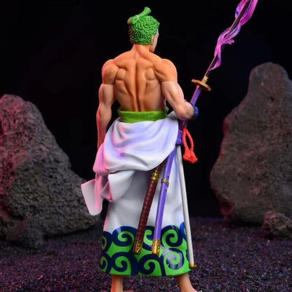 Anime One Piece Roronoa Zoro PVC Action Figure Model Collectible Statue Toy Gift