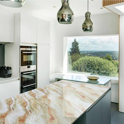 Kitchen PVC Wall Stickers 60cm x 10m Bathroom Self-adhesive Waterproof Wallpaper