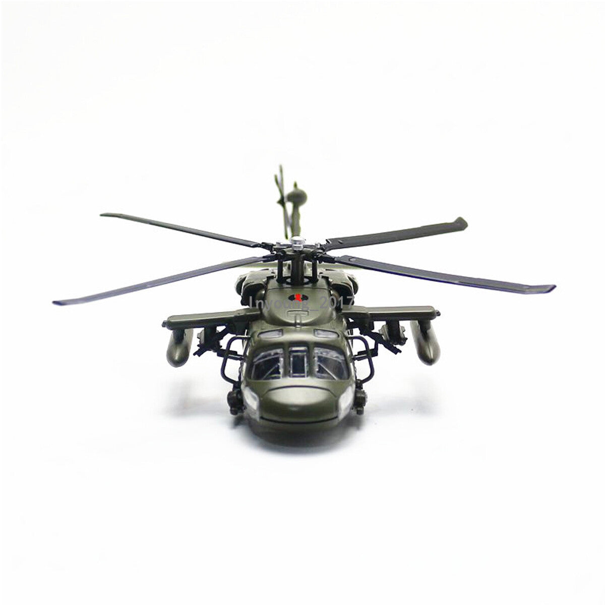 UH-60 Black Hawk Utility Helicopter Model Diecast Military Army Airplane Model