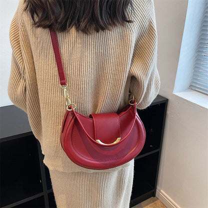 Women's New Saddle Bag Shoulder Bag Bag Autumn Winter Bag Handbag Purse