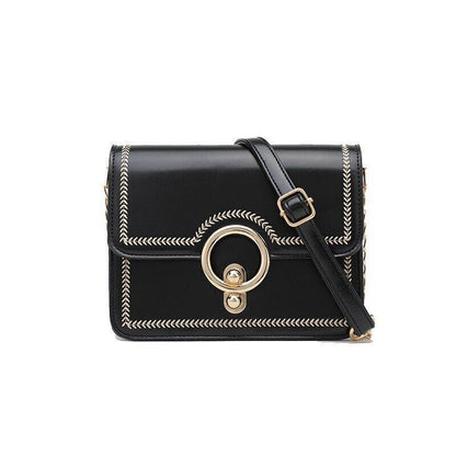 Women Shoulder Bag Material Chains Crossbody Bag Girl Beautiful Embroidery