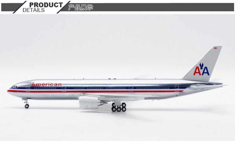 1:200 32CM InFlight American BOEING 777-200 Passenger Airplane Diecast Model