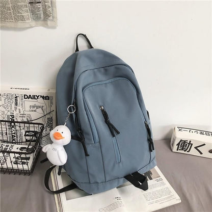 Fashion Backpack Summer Nylon School Bag Trendy Big Waterproof School 44*16*33CM