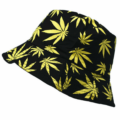 Unisex 100% Cotton Bucket Hat Boonie Hunting Fishing Outdoor Reversible Cap