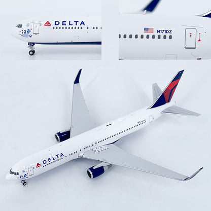 1:400 PandaModel DELTA B767-300 N171DZ Passenger Airplane Diecast Model