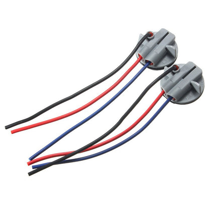 2/4/8Pcs 1157 2057 2357 LED Pig Tail Plug Stop Brake Turn Light Bulb Socket Wire
