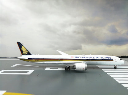 JC Wings Singapore Airlines for Boeing 787-10 9V-SCB 1:400 plane Pre-built Model