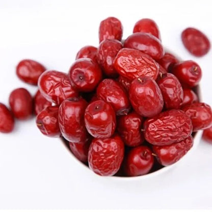 500g 100% Organic Dried Chinese Red Dates (JUJUBE) - Healthy Food Snack.