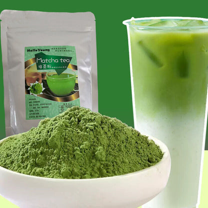 green tea MATCHA POWDER LATTE FOR BEVERAGE SWEETENED PREMIX KETO ORGANIC 250g