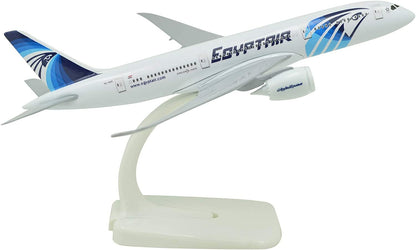 1:400 B787 Without Landing Gear EgyptAir Metal Airplane Model Plane Toy Plane