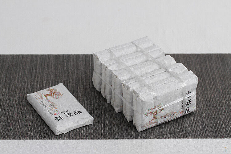 50g Yunnan Pu'er Tee Lao Banzhang Golden Leaf Raw Brick Raw Tea Aged Pu'er Tee