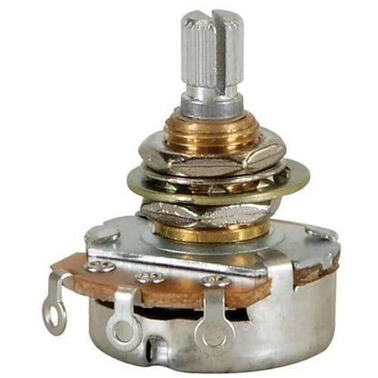 10 Pack Potentiometer Panel Mount Single Turn, 1/2W 50K Ohms Serrated Shaft