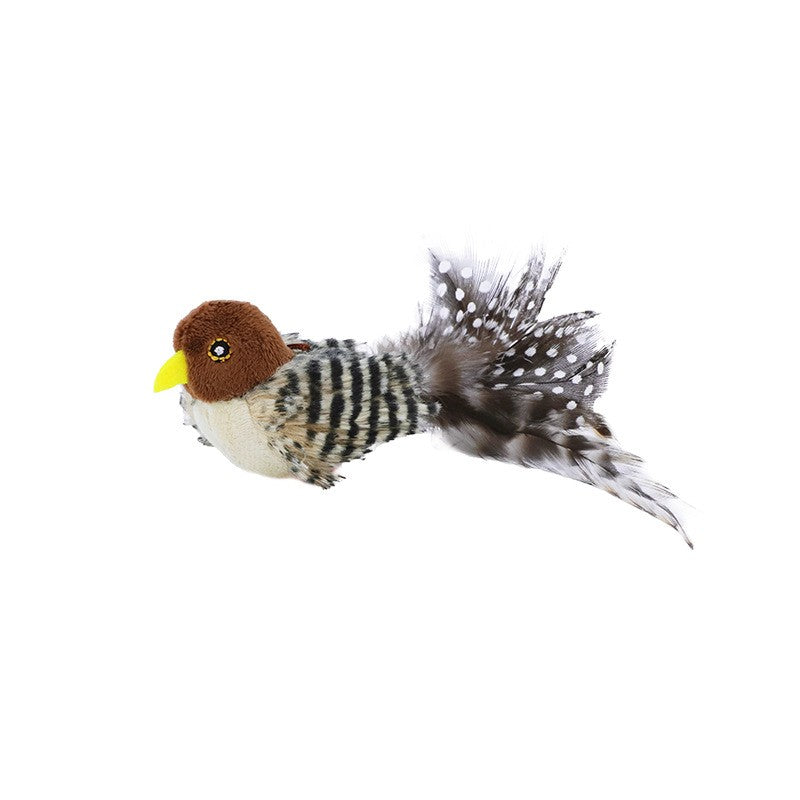 Plush tapping, shaking, bird, electric cat, dog, self fun simulation toy--us