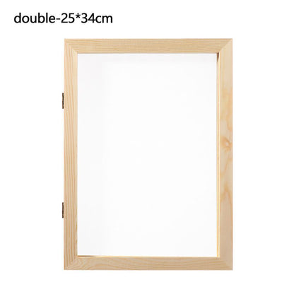 Paper Making Tool Multi-Size Wooden Mesh Mould Frame DIY Screen Handcrafting Kit