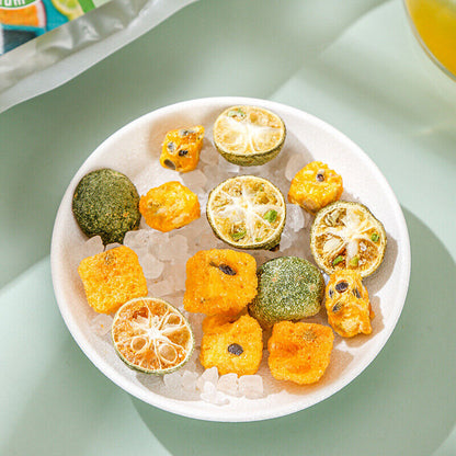 Green Orange Passion Fruit Tea 200g Summer Vitamin C Flower and Fruit Tea Punch