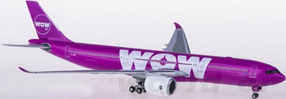 1:400 Phoenix Air WOW Air AIRBUS A330-900neo Passenger Airplane Diecast Model