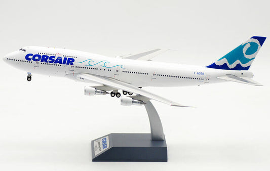 1:200 35cm JC Wings CORSAIR BOEING 747-300 Passenger Airplane Diecast Model