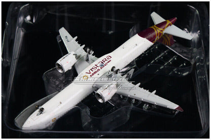 1:400 JC Wings Vistara AIRBUS A321neo Passenger Airplane Diecast Aircraft Model