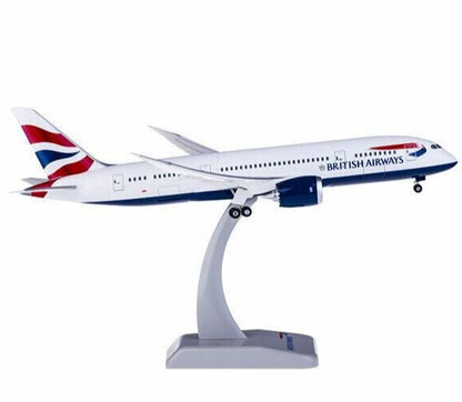 1:200 28CM Hogan BRITISH AIRWAYS BOEING 787-8 Passenger Plane ABS Plastic Model