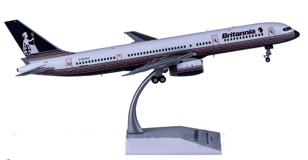 1:200 JC Wings Britannia BOEING 757-200 Passenger Plane Diecast Aircraft Model