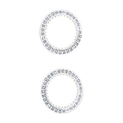 2Pcs Date IndicatorDisc Wheel Plate 2557 H3 For ETA 2804-2 2824-2 2892A2 F