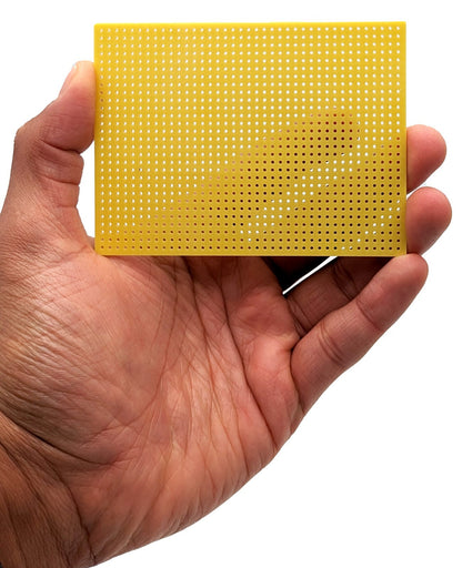 1,160 Holes Perf Board without Solder Pads, 3" × 4" (76.2 x 101.6mm)