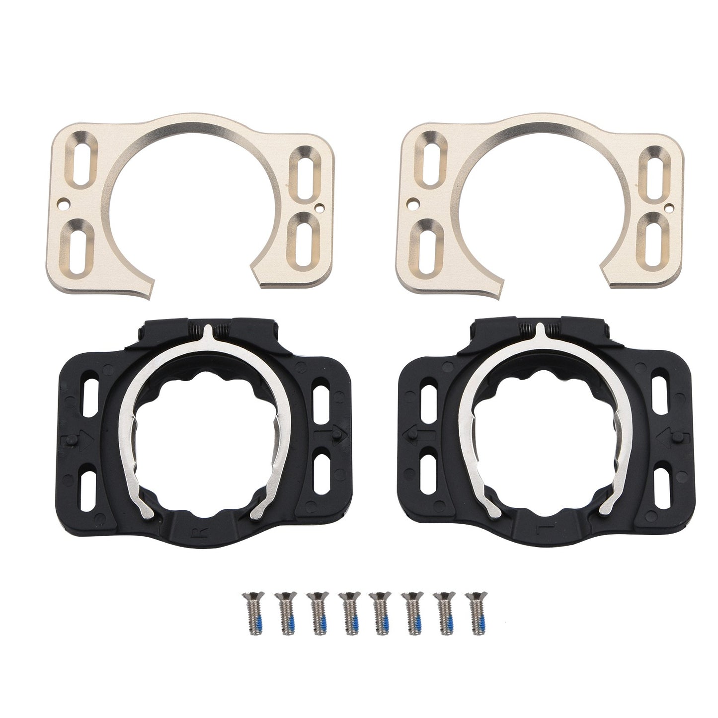 1Pair Pedal Clip Bike Bicycle Shoe Cleats Accessories For Speedplay Zero