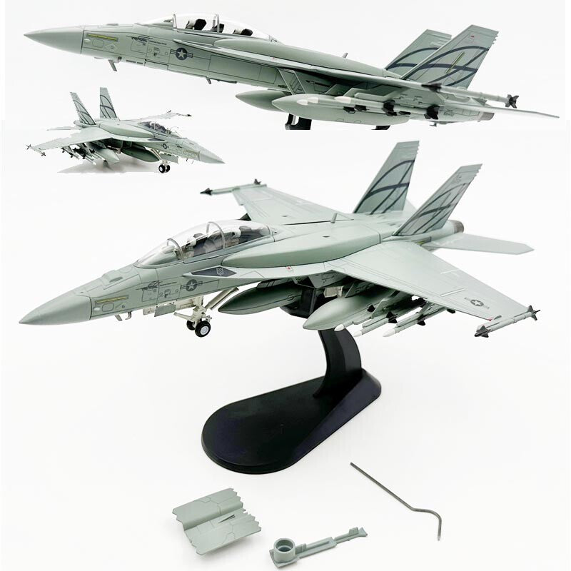 WLTK 1/72 US Navy F/A-18F Final Hornet F18 Fighter Alloy Aircraft Model